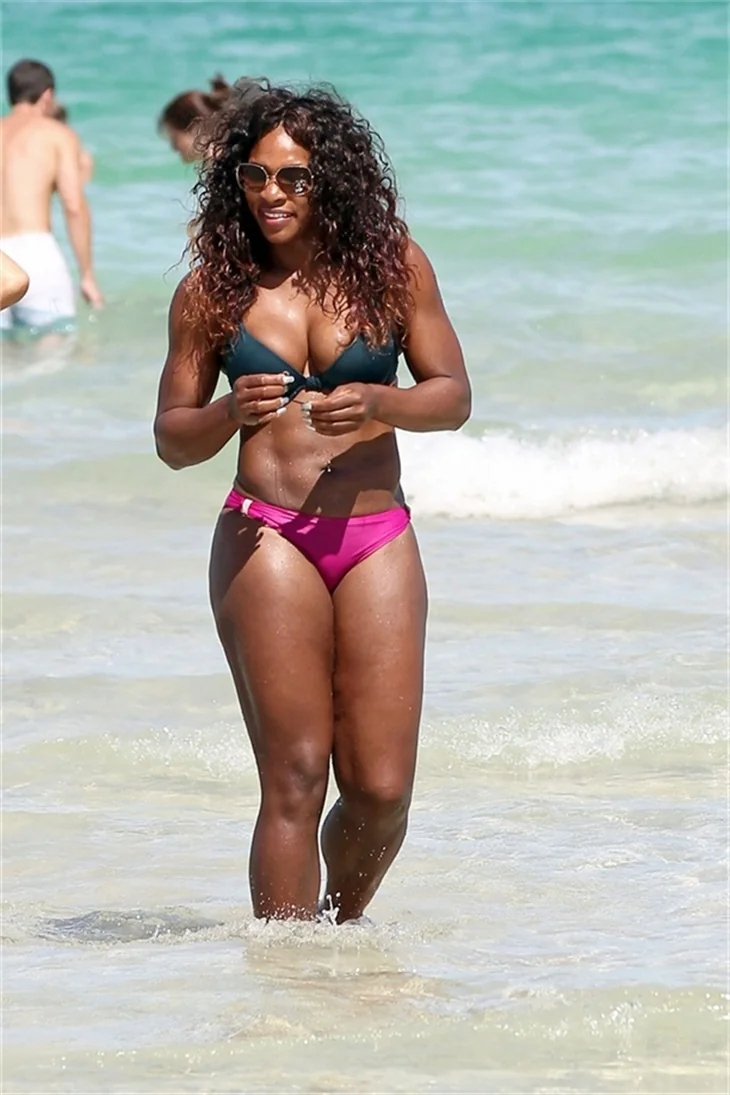 Serena Williams'ın bikinili fotoğrafları..