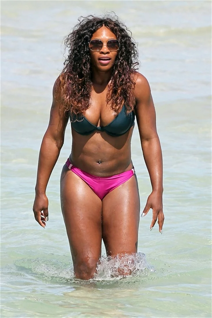Serena Williams'ın bikinili fotoğrafları..