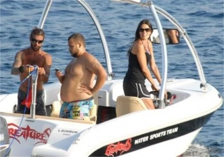 Asuman Krause ve Ümit Erdim'in Bodrum tatili!