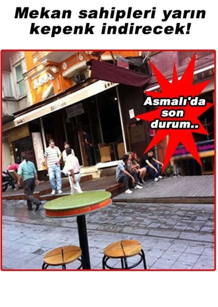 BEYOĞLU ESNAFI EYLEM KARARI ALDI..