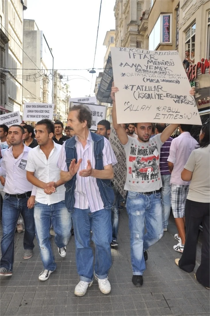Beyoğlu eylemleri devam ediyor..