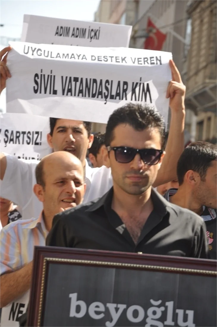 Beyoğlu eylemleri devam ediyor..
