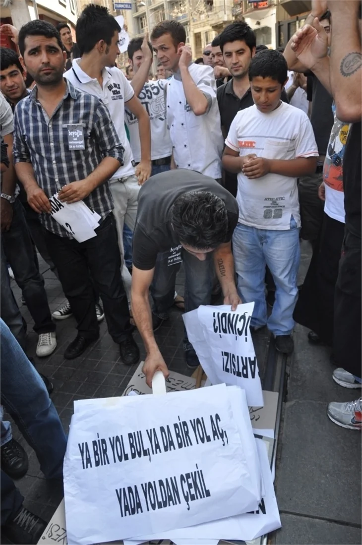 Beyoğlu eylemleri devam ediyor..