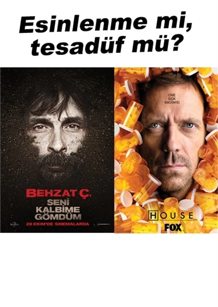 BEHZAT Ç.'NİN AFİŞİNDE ŞAŞIRTAN BENZERLİK!