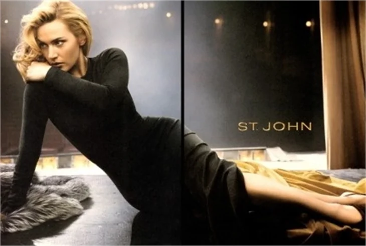 Kate Winslet, St. John'un reklam yüzü oldu...