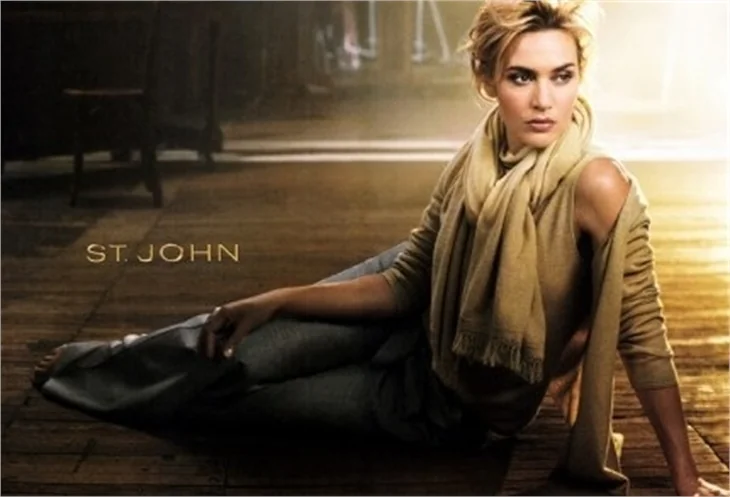 Kate Winslet, St. John'un reklam yüzü oldu...