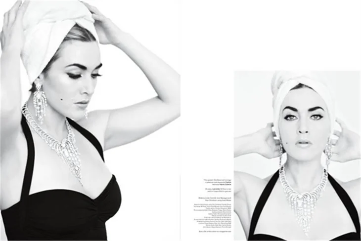 Kate Winslet Liz Taylor kılığına girdi!