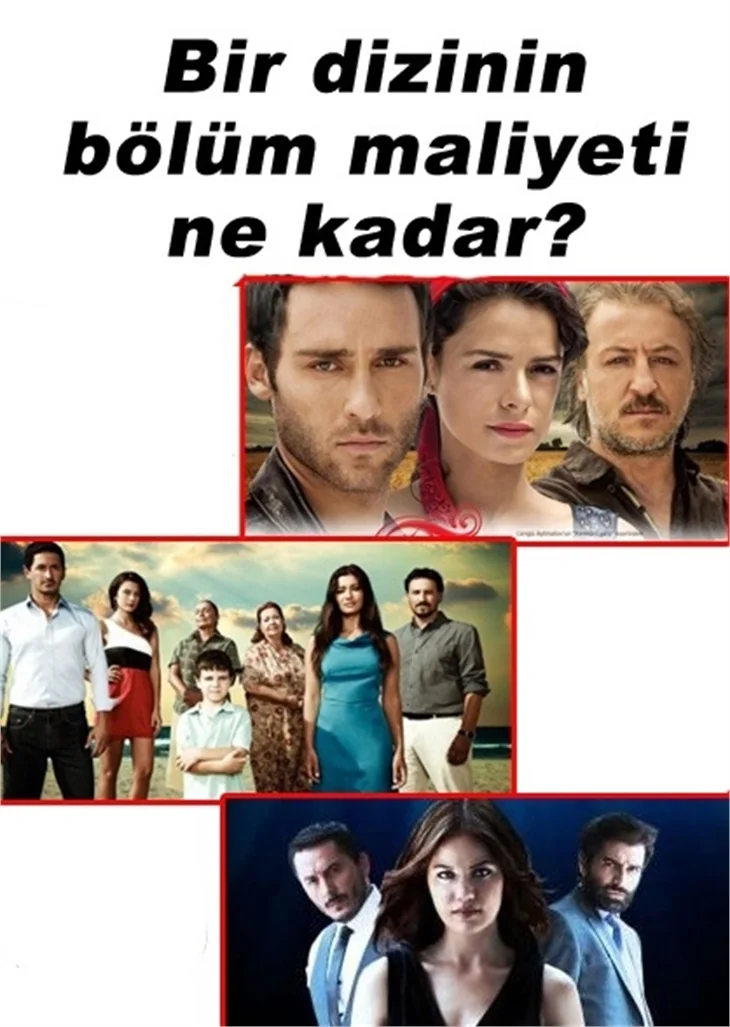 BİR DİZİNİN BİR BÖLÜMÜN MALİYETİ NE KADAR?
