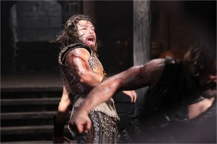 'Fetih 1453' filminde dövüş sahneleri çekildi..