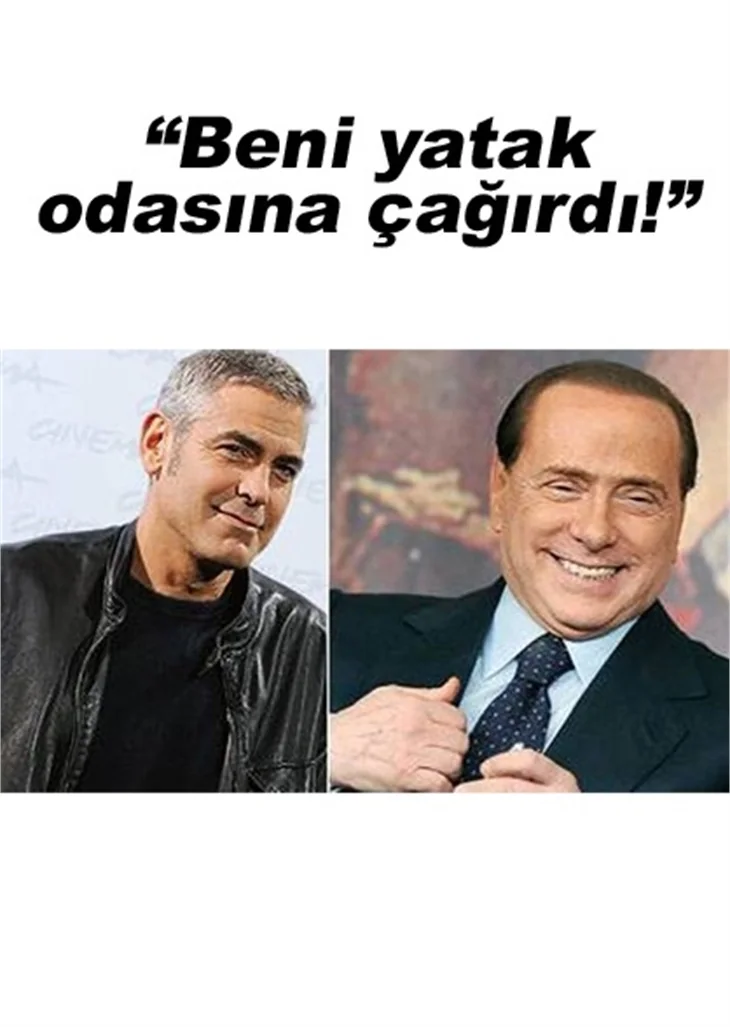 GEORGE CLOONEY'NİN İLGİNÇ ANISI!