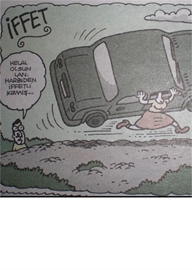 İFFET DİZİSİNE KARİKATÜRLÜ GÖNDERME!