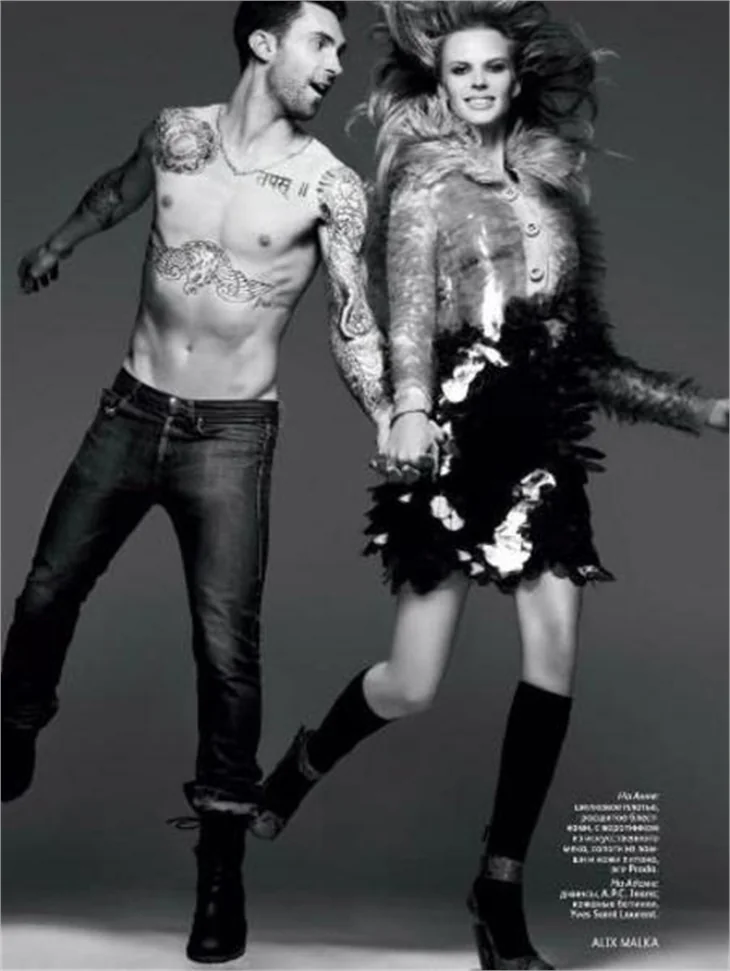 Levine & Vyalitsyna çiftinden çok özel pozlar..