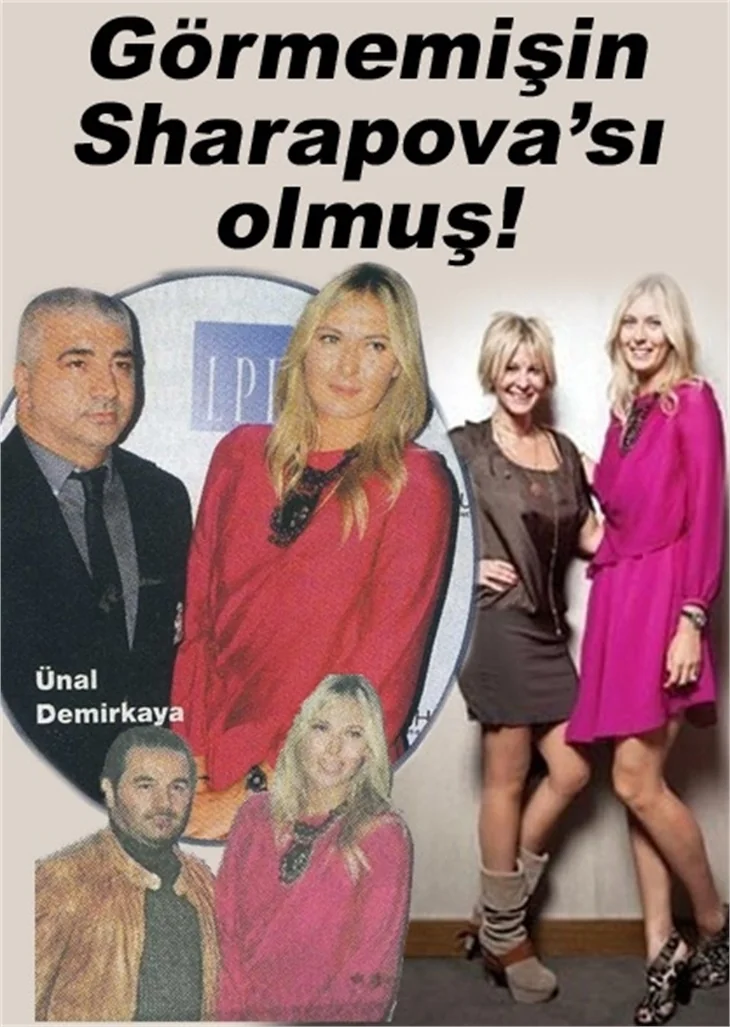 GÖRMEMİŞİN SHARAPOVA'SI OLDU!