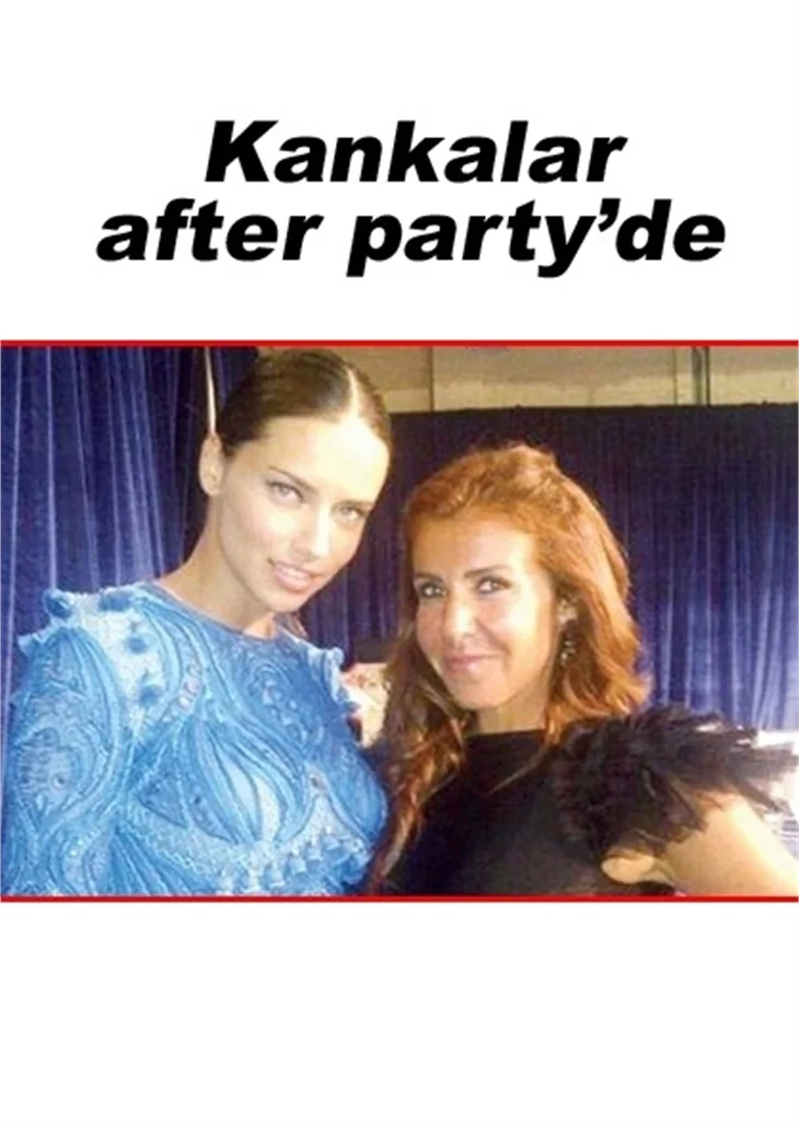ZEYNEP ILICALI, ADRIANA LIMA'NIN ÖZEL DAVETLİSİYDİ!