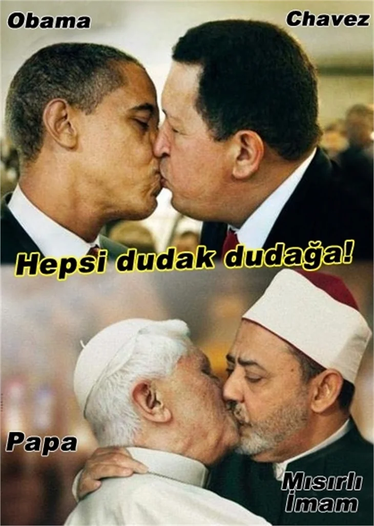 HEPSİ DUDAK DUDAĞA!