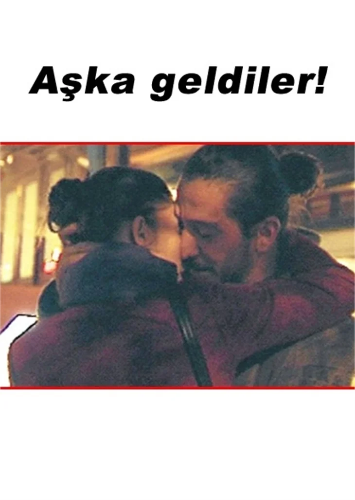 YEŞİLÇAY VE KARAÇELİK SOKAK ORTASINDA ÖPÜŞTÜ!