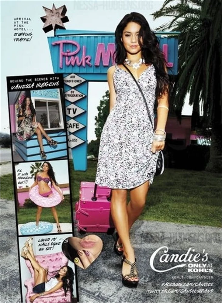 Çocuk yıldız Vanessa Hudgens çabuk büyüdü..