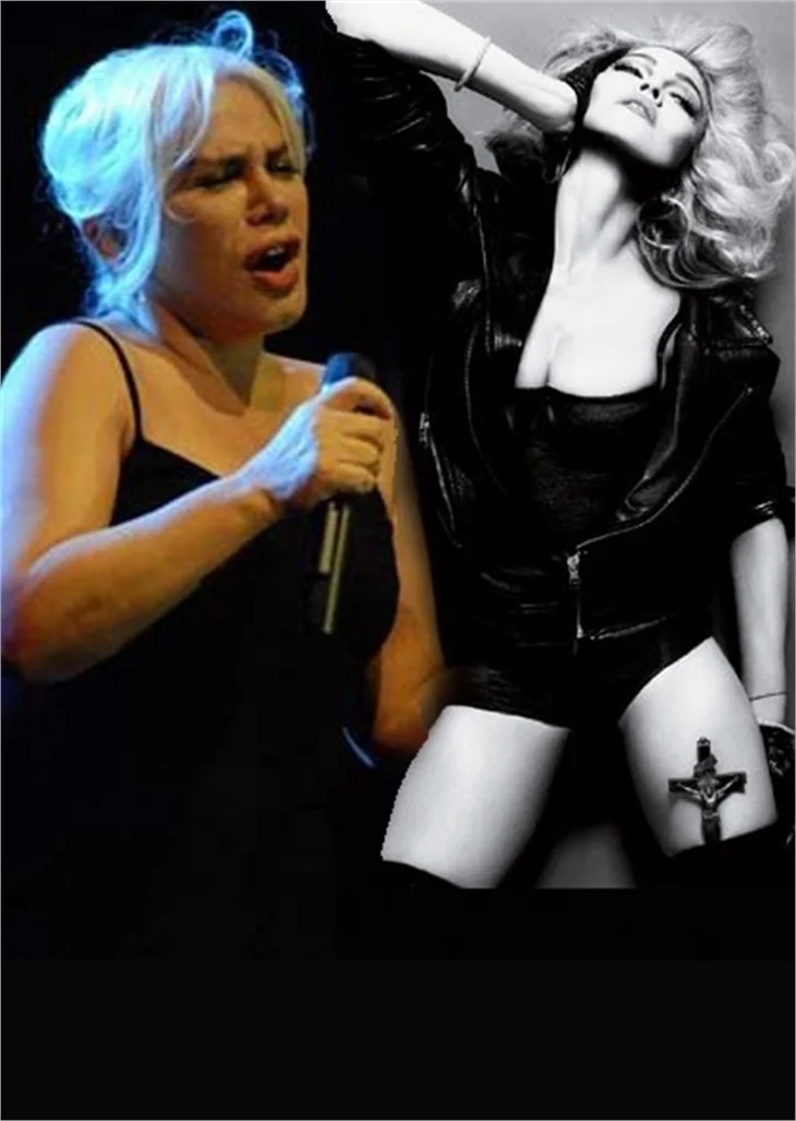 MADONNA "SEZEN'İN KABUL GÜNÜ"NDE..