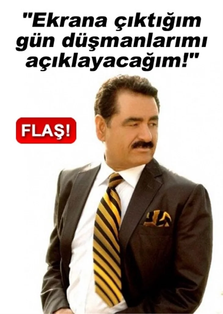 İBRAHİM TATLISES CANLI YAYINDAN İLAN ETTİ!
