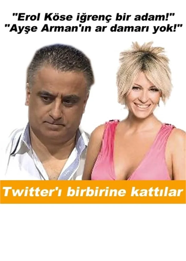 AYŞE ARMAN'LA EROL KÖSE FENA KAPIŞTI!