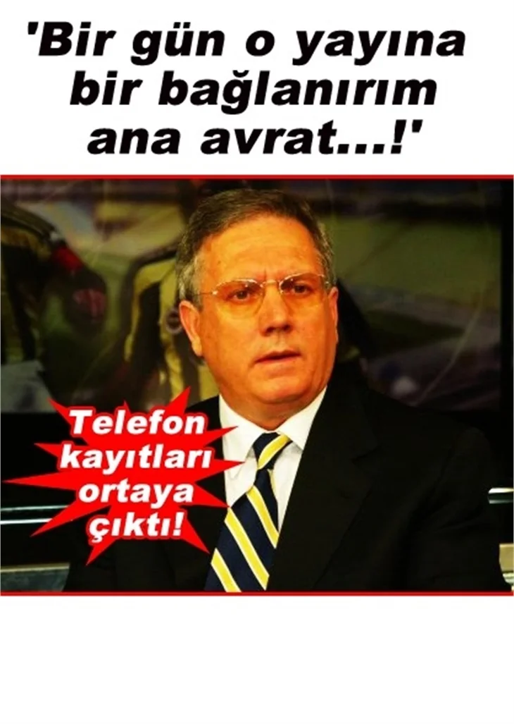 AZİZ YILDIRIM KİME, NEDEN KÜFRETTİ?