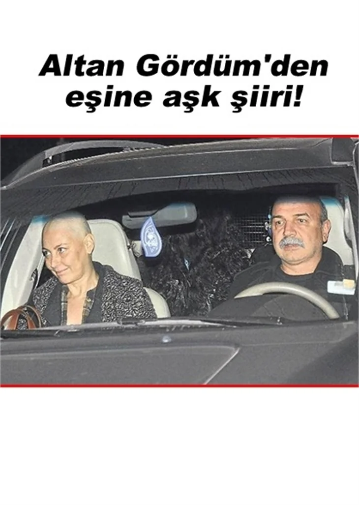 EŞİ VAHİDE GÖRDÜM'Ü YALNIZ BIRAKMIYOR!