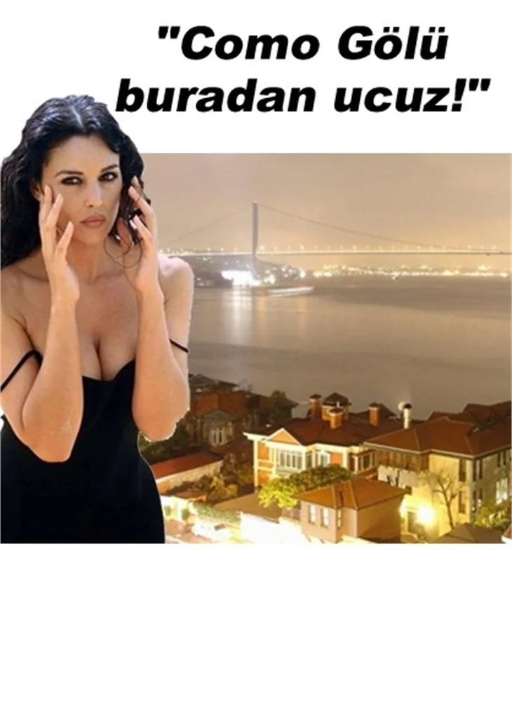 BOĞAZ MONICA BELUCCI'YE PAHALI GELDİ!
