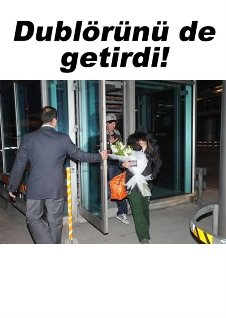 MEGAN FOX İSTANBUL'A OLAYLI GELDİ!