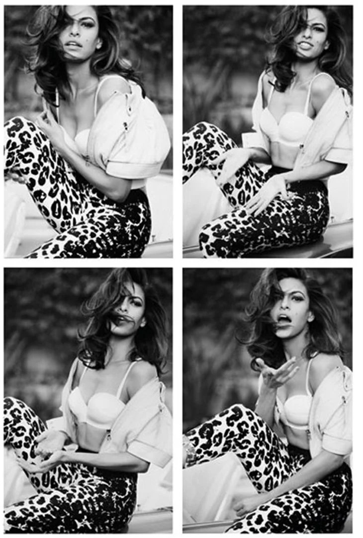 Eva Mendes Marie Claire dergisine çarpıcı pozlar verdi!