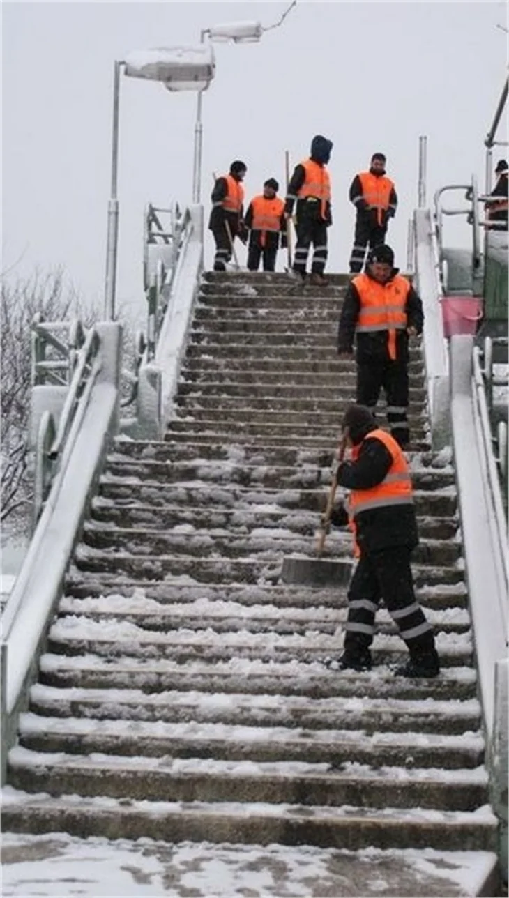 İstanbul'dan kar manzarları...
