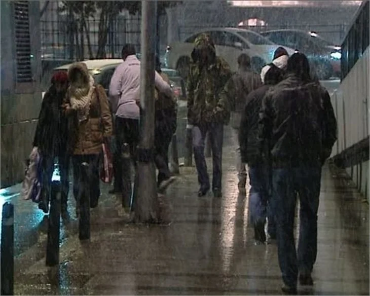 İstanbul'dan kar manzarları...