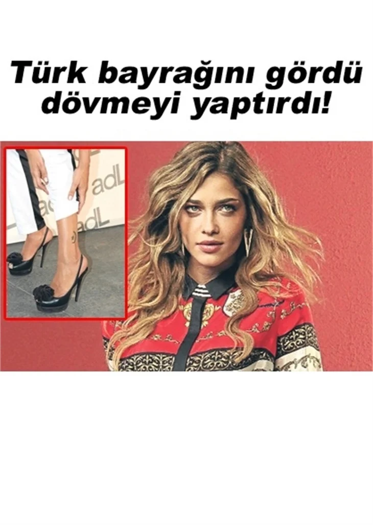 ANA BEATRIZ BARROS'TAN AY-YILDIZ SÜRPRİZİ!