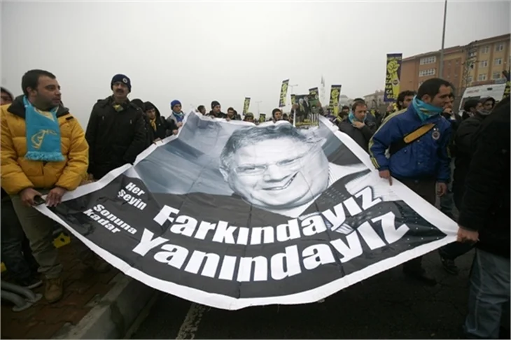 Fenerbahçe taraftarı Silivri'de..