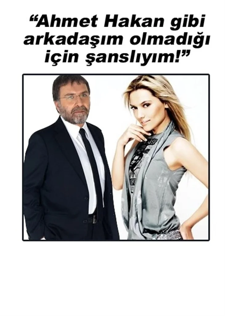 DEMET AKALIN'DAN AHMET HAKAN'A GÖNDERME!