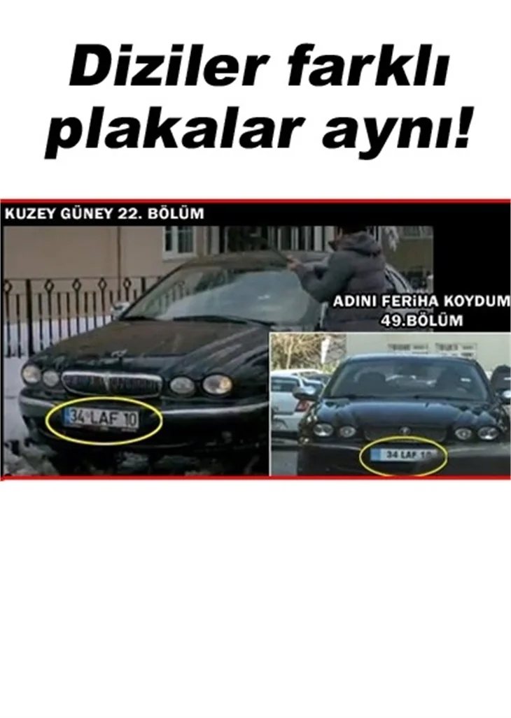 KUZEY İLE FERİHA'NIN PLAKA KRİZİ!