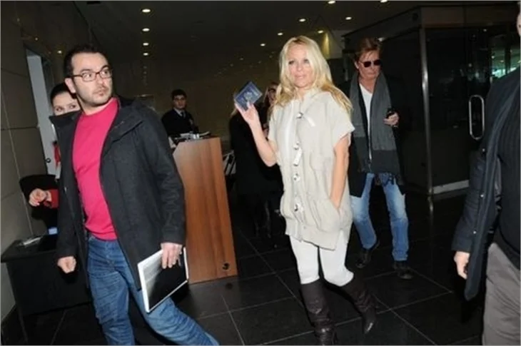 Pamela Anderson İstanbul'da!