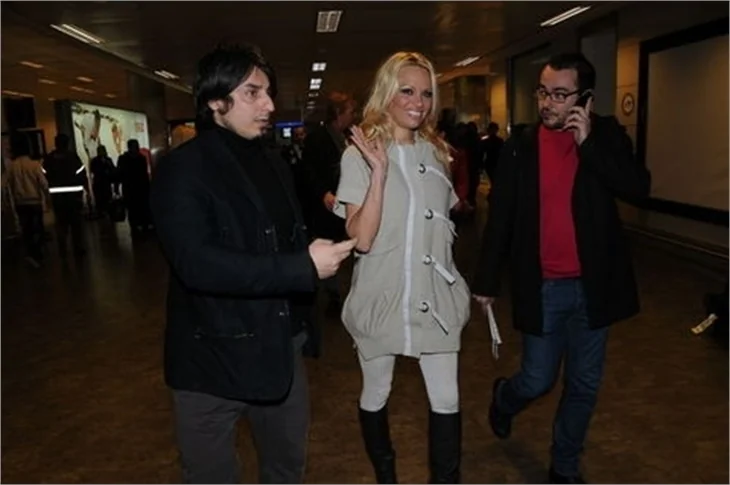 Pamela Anderson İstanbul'da!