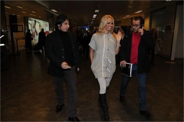 Pamela Anderson İstanbul'da!