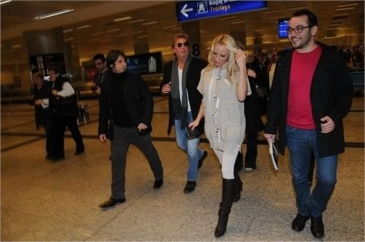 Pamela Anderson İstanbul'da!