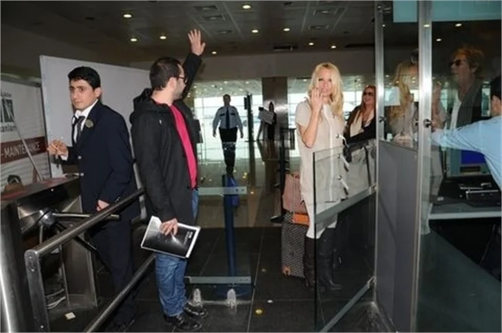 Pamela Anderson İstanbul'da!