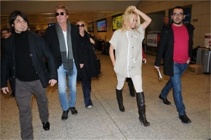 Pamela Anderson İstanbul'da!