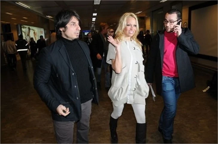Pamela Anderson İstanbul'da!