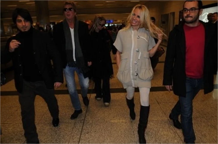 Pamela Anderson İstanbul'da!