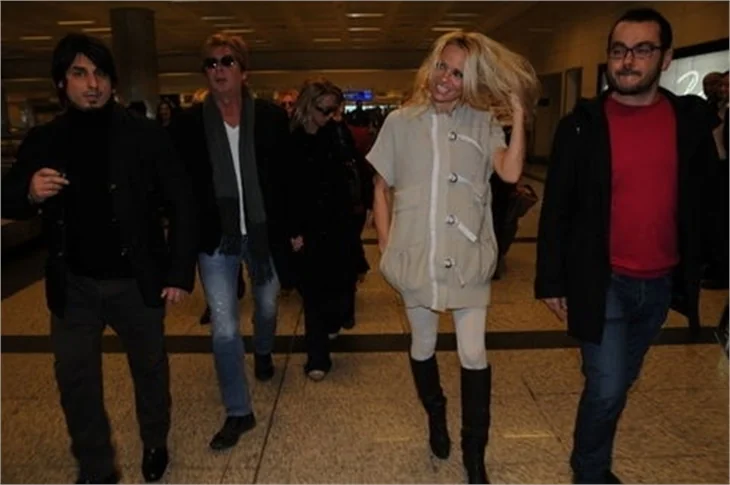 Pamela Anderson İstanbul'da!
