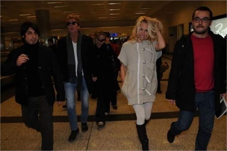 Pamela Anderson İstanbul'da!