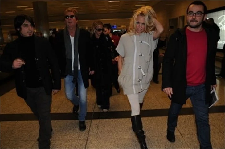 Pamela Anderson İstanbul'da!