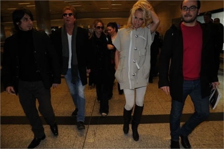 Pamela Anderson İstanbul'da!