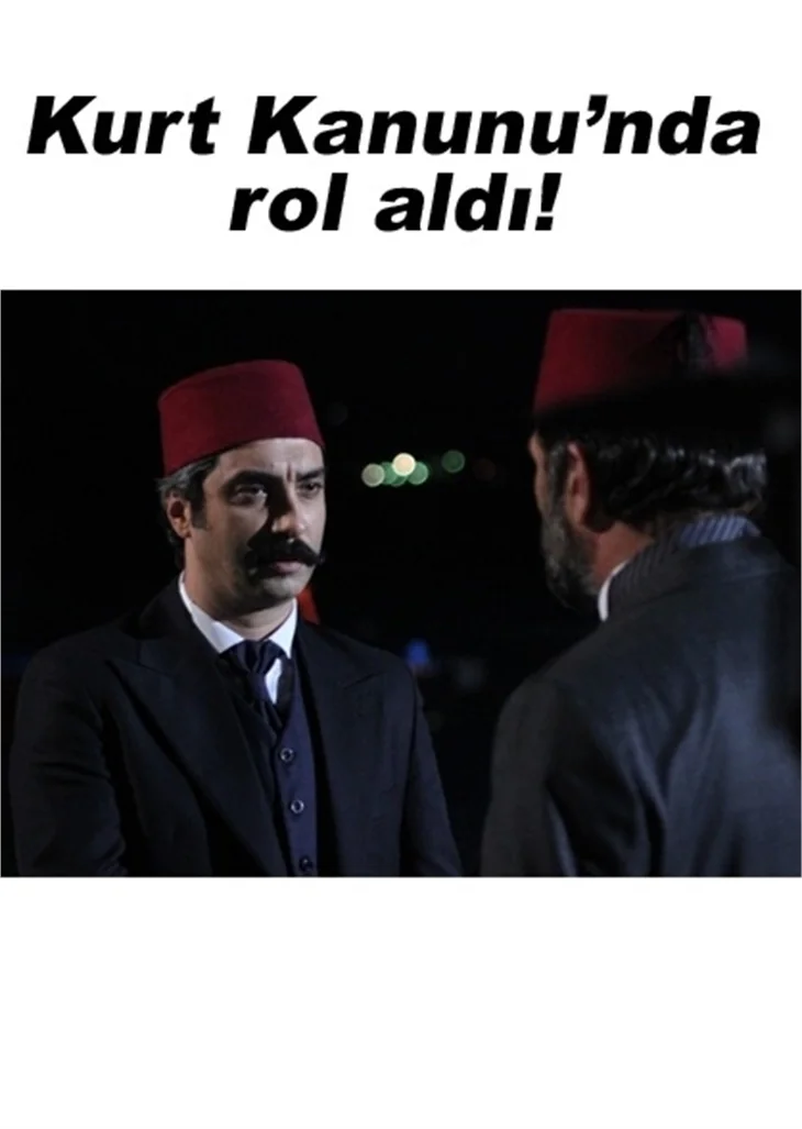 NECATİ ŞAŞMAZ, 'ENVER PAŞA' OLDU!