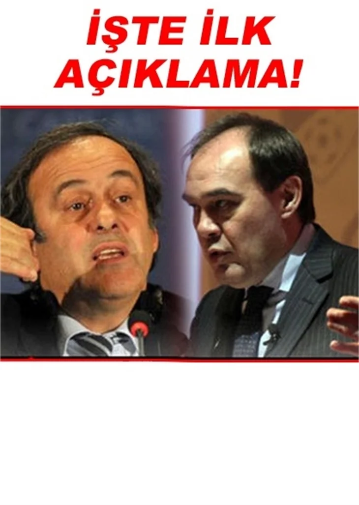 DEMİRÖREN İLE PLATİNİ'NİN GÖRÜŞMESİ SONA ERDİ!