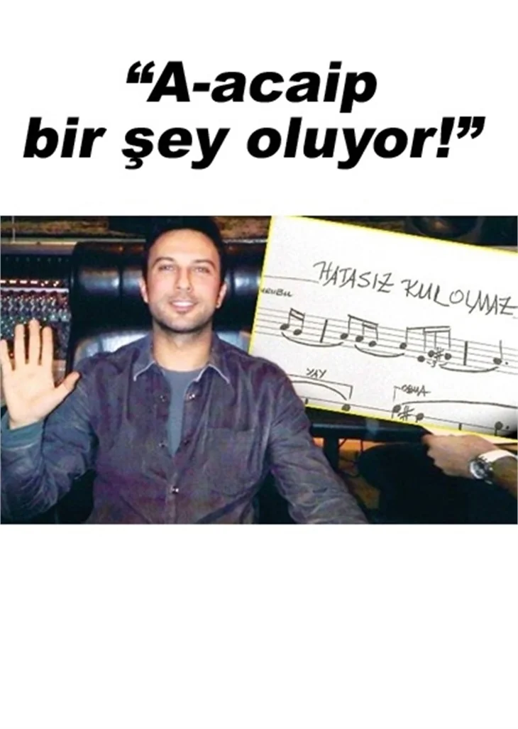 MEGASTAR TARKAN’IN STÜDYO HEYECANI!